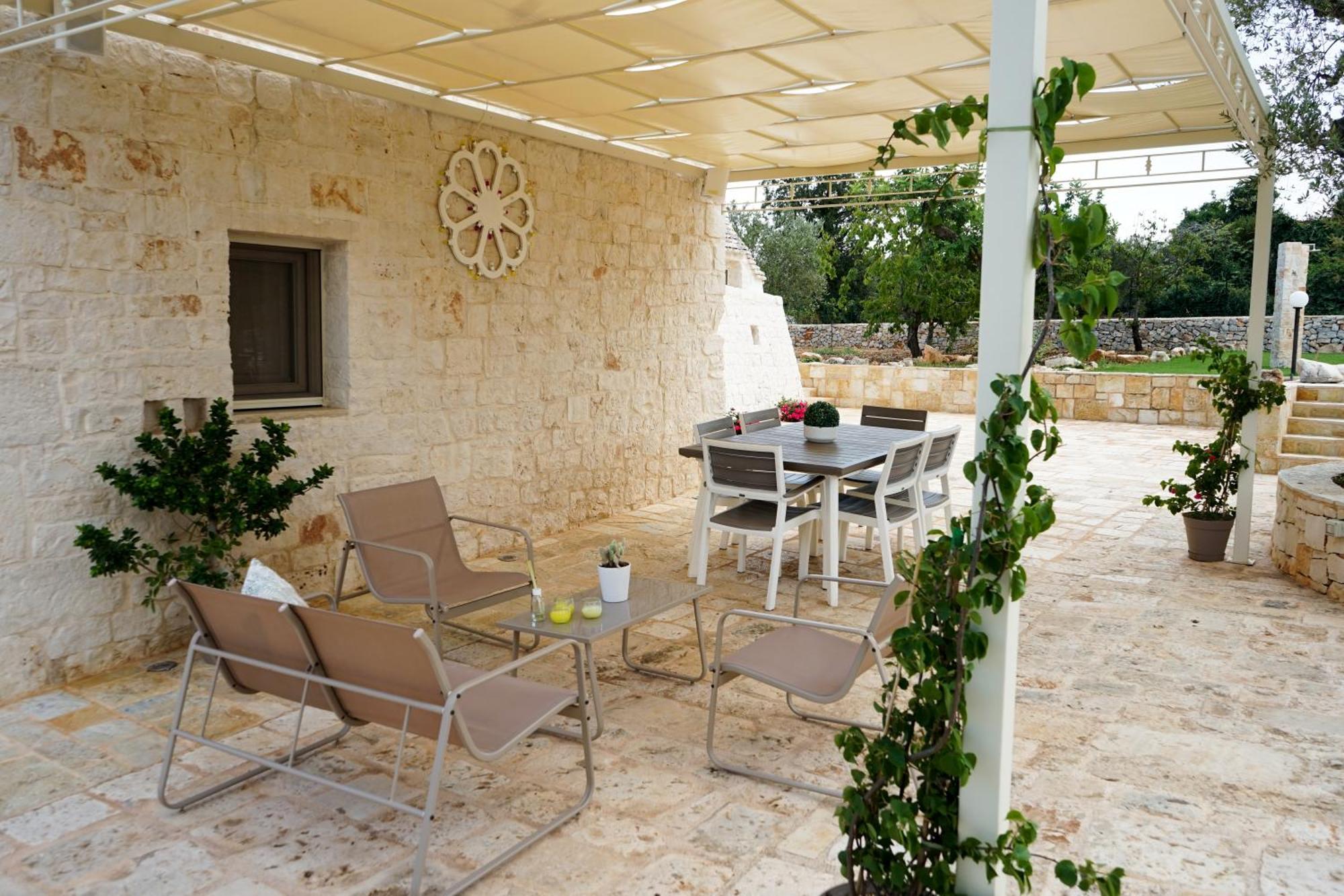 Вилла Quattroperle Trulli - Relax - Puglia Кастеллана-Гротте Экстерьер фото